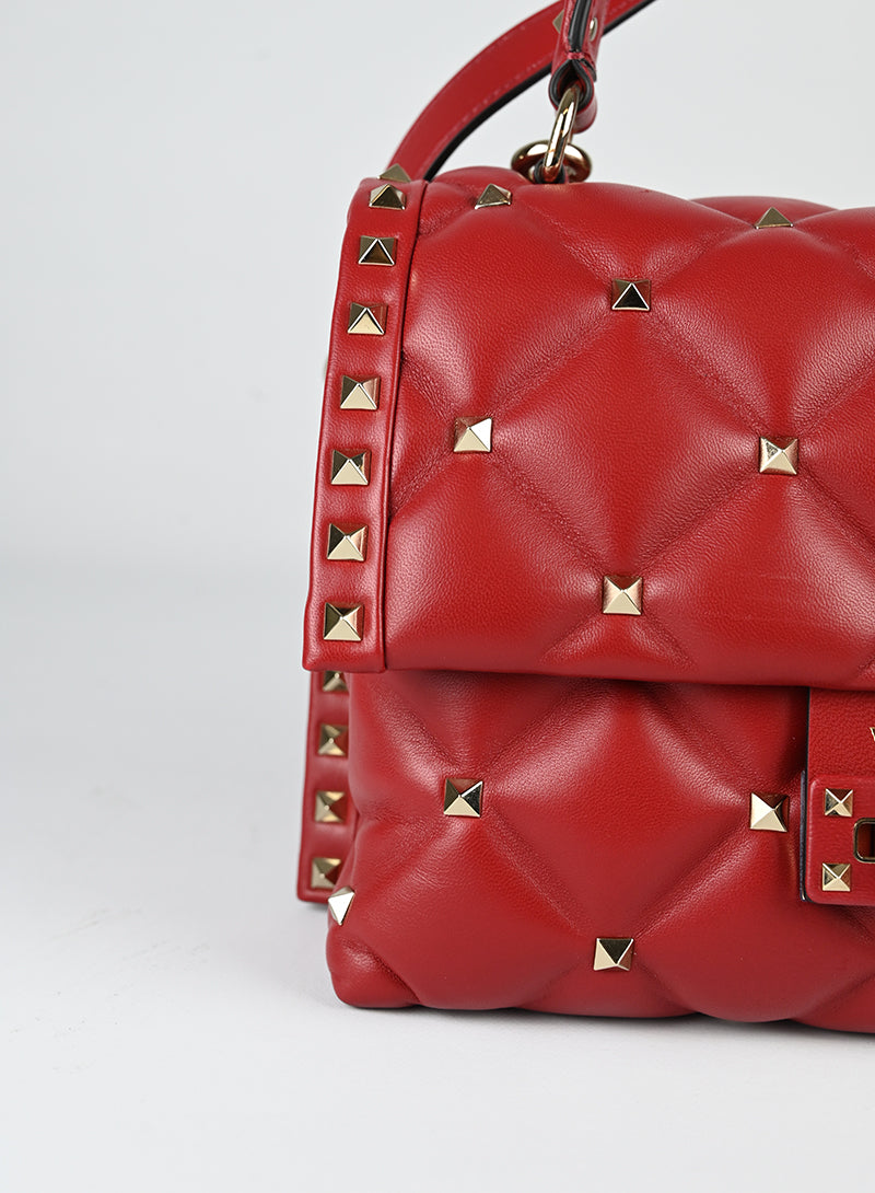 Valentino Borsa Candy in pelle rossa