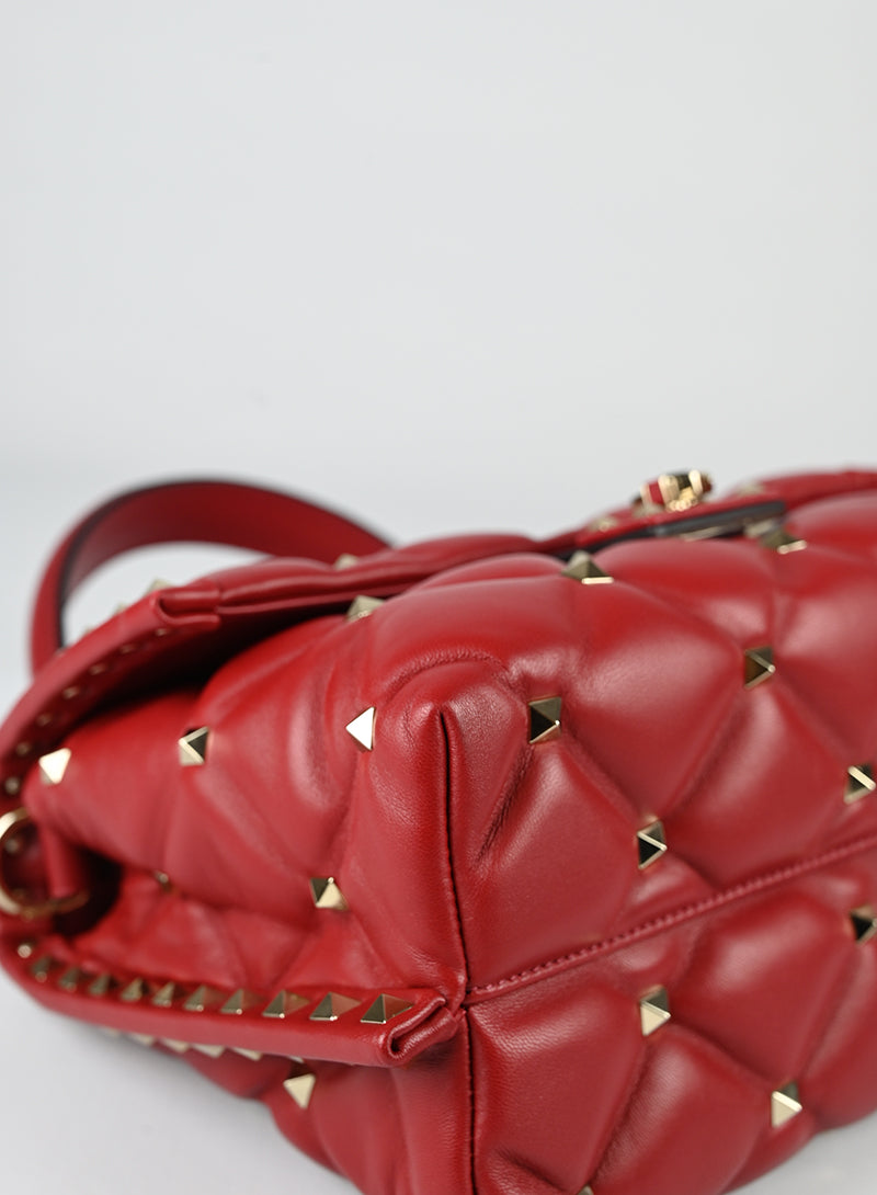 Valentino Borsa Candy in pelle rossa