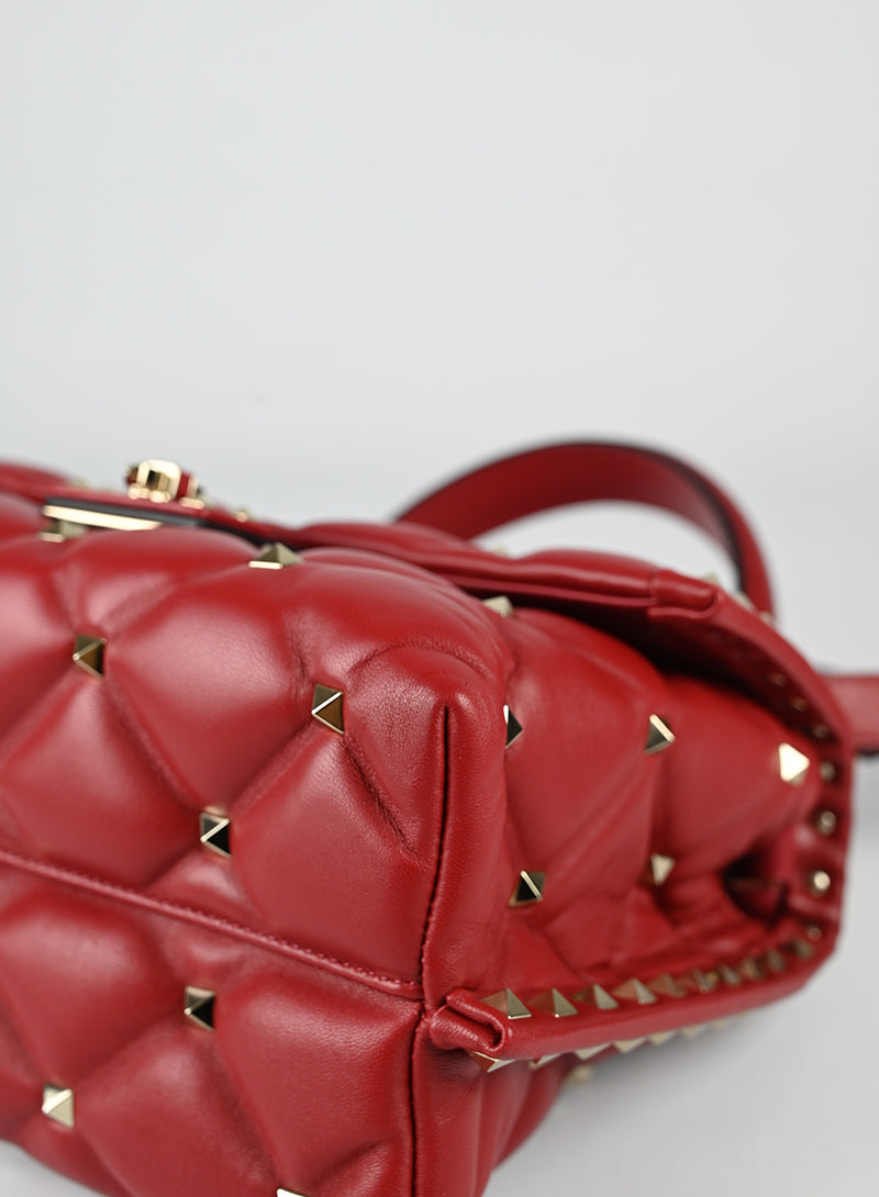 Valentino Borsa Candy in pelle rossa