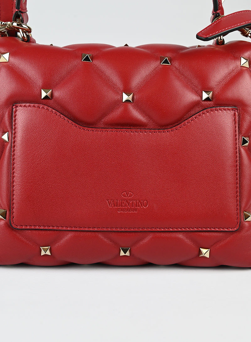 Valentino Borsa Candy in pelle rossa