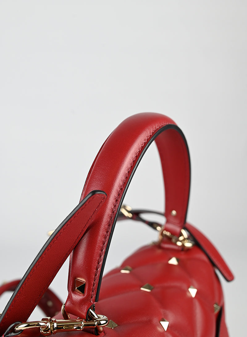 Valentino Borsa Candy in pelle rossa