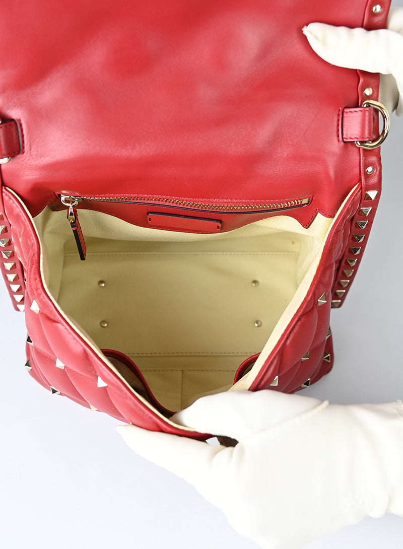 Valentino Borsa Candy in pelle rossa