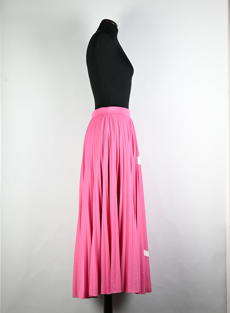 Valentino Gonna rosa plissé - Tg. 38