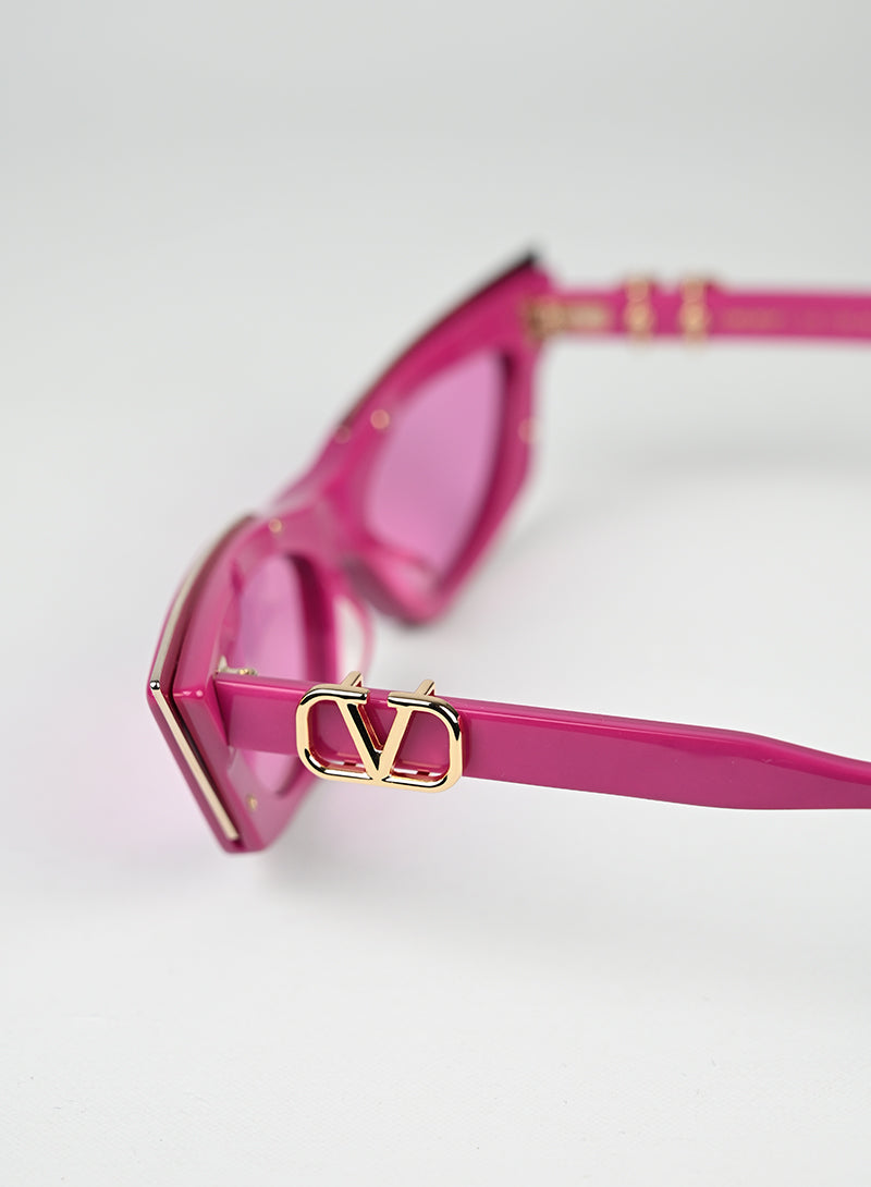 Valentino Occhiali Fucsia