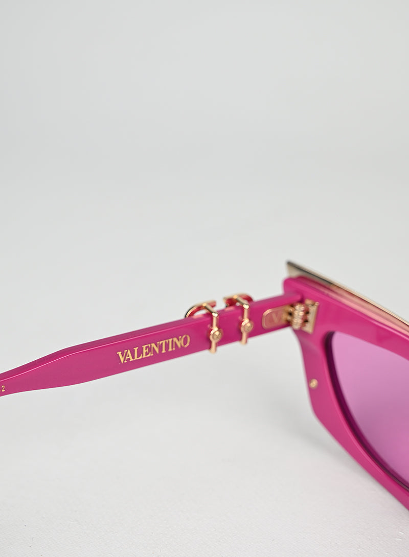 Valentino Occhiali Fucsia