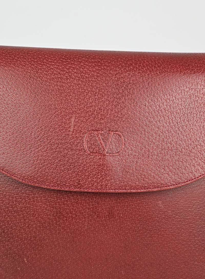 Valentino Borsa in pelle bordeaux