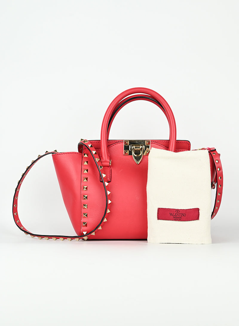 Valentino Borsa Rockstud fragola