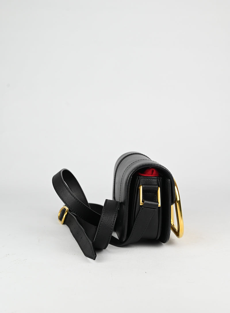 Valentino Borsa Supervee in pelle nera