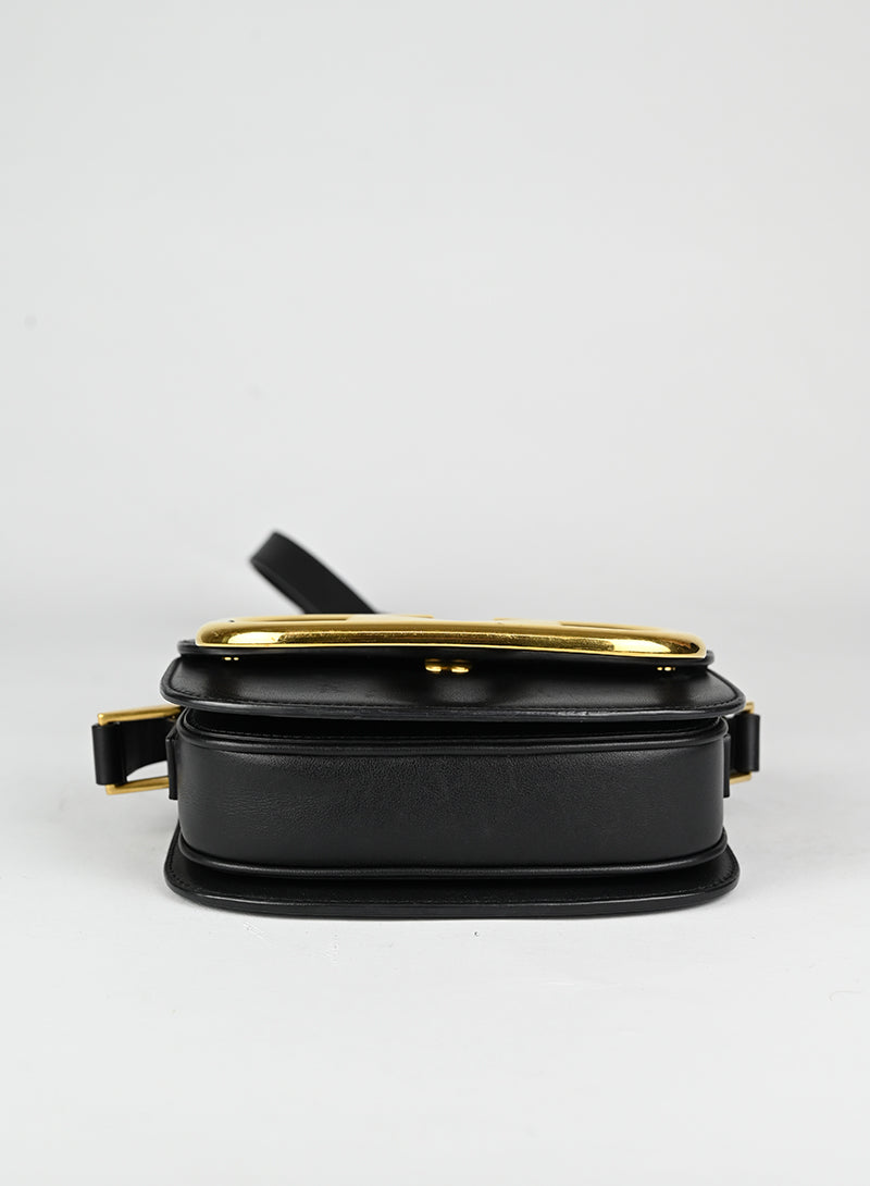 Valentino Borsa Supervee in pelle nera