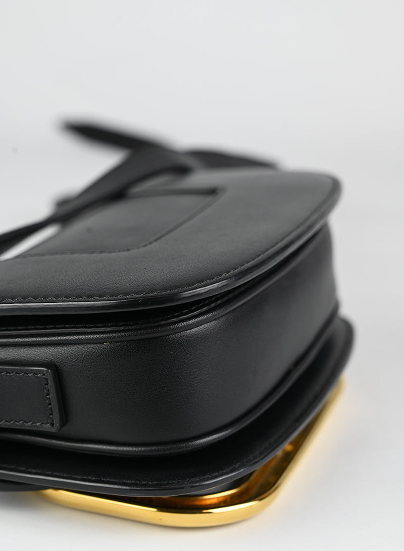 Valentino Borsa Supervee in pelle nera