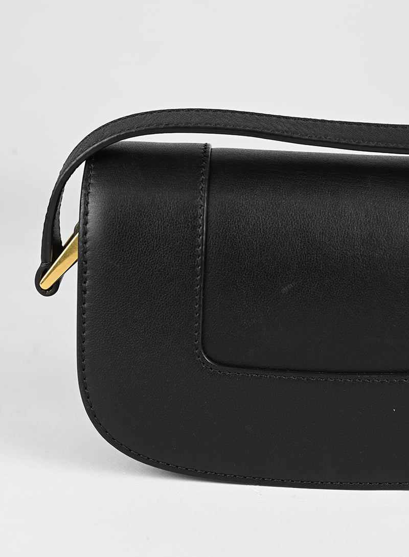 Valentino Borsa Supervee in pelle nera