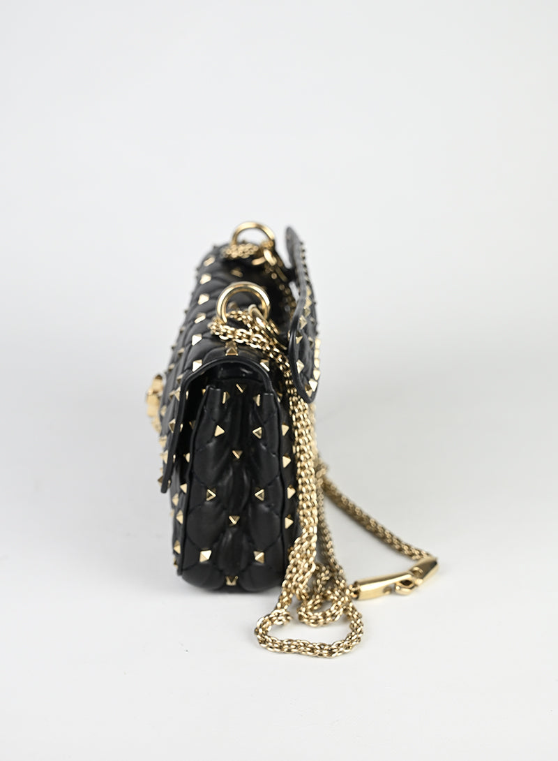 Valentino Spike Bag Pelle Nera