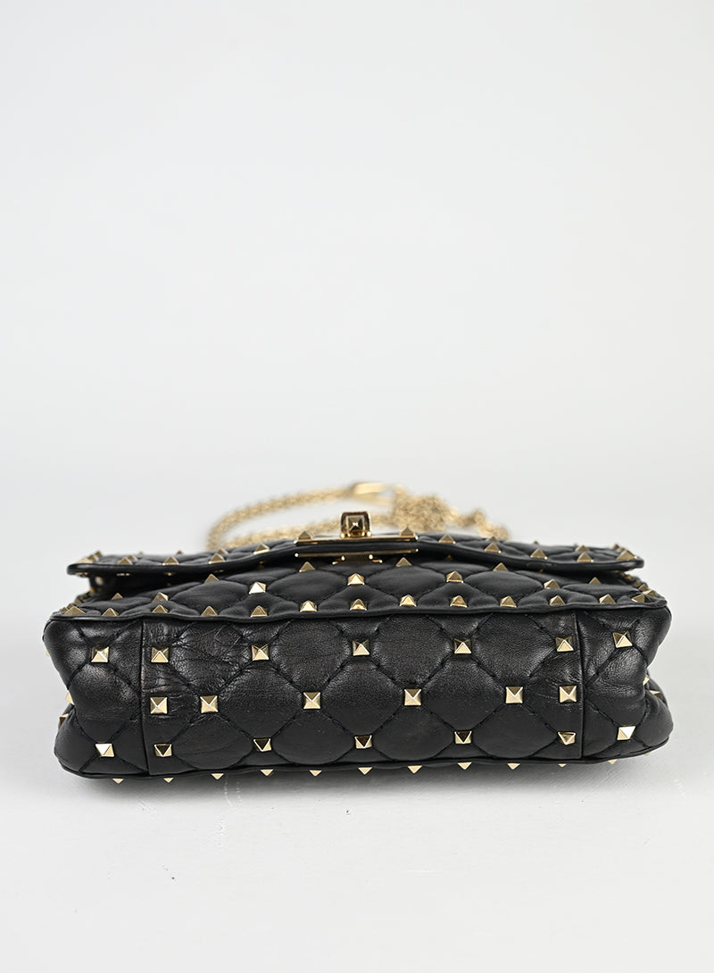 Valentino Spike Bag Pelle Nera
