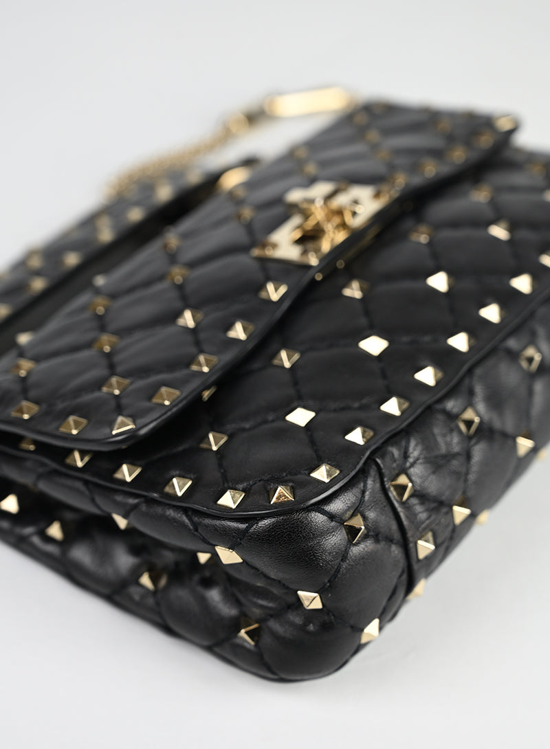Valentino Spike Bag Pelle Nera
