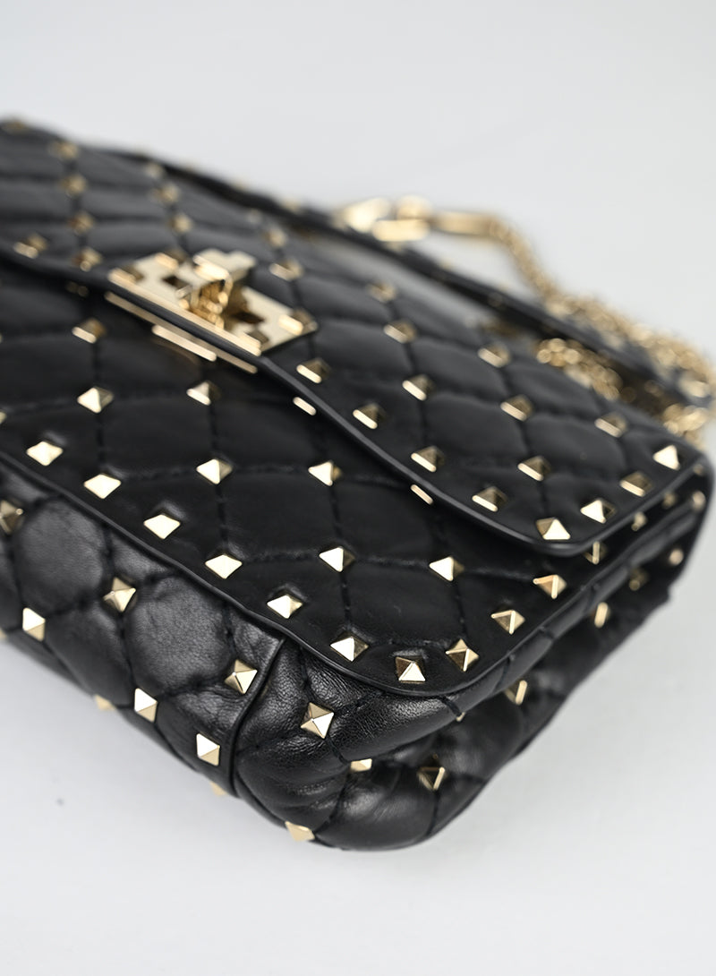 Valentino Spike Bag Pelle Nera