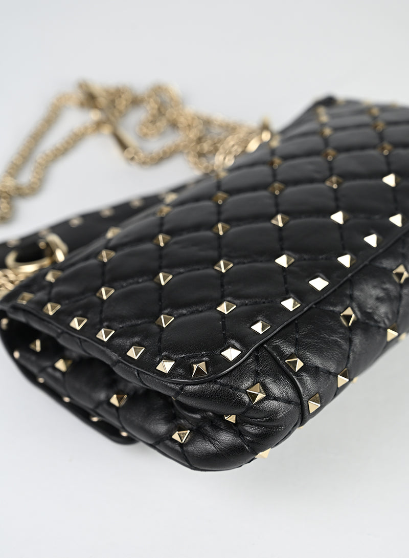 Valentino Spike Bag Pelle Nera