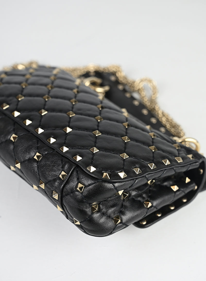 Valentino Spike Bag Pelle Nera