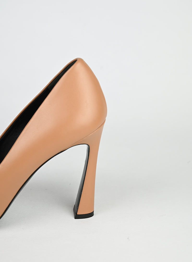Versace Décolleté in Pelle Nude - N. 40