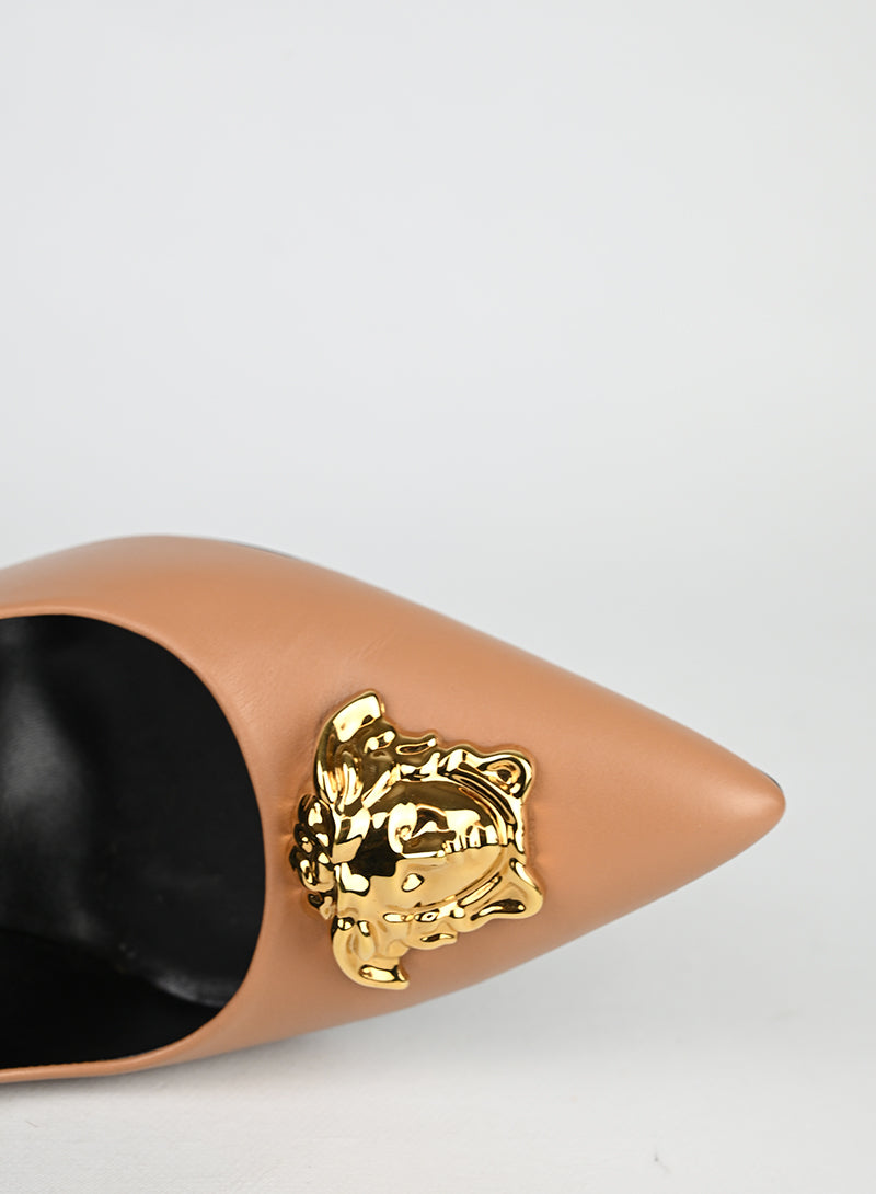 Versace Décolleté in Pelle Nude - N. 40