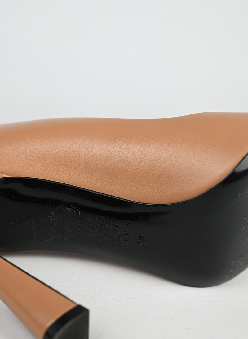 Versace Décolleté in Pelle Nude - N. 40