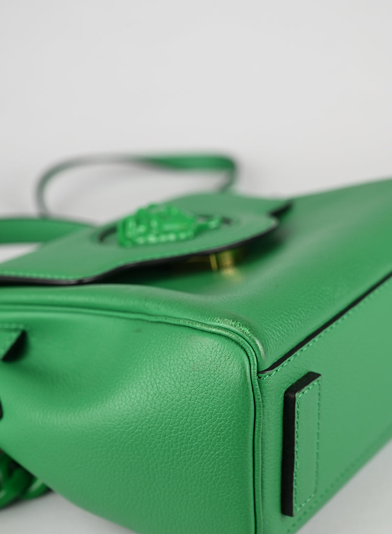 Versace Borsina a Tracolla Pelle Verde Medusa