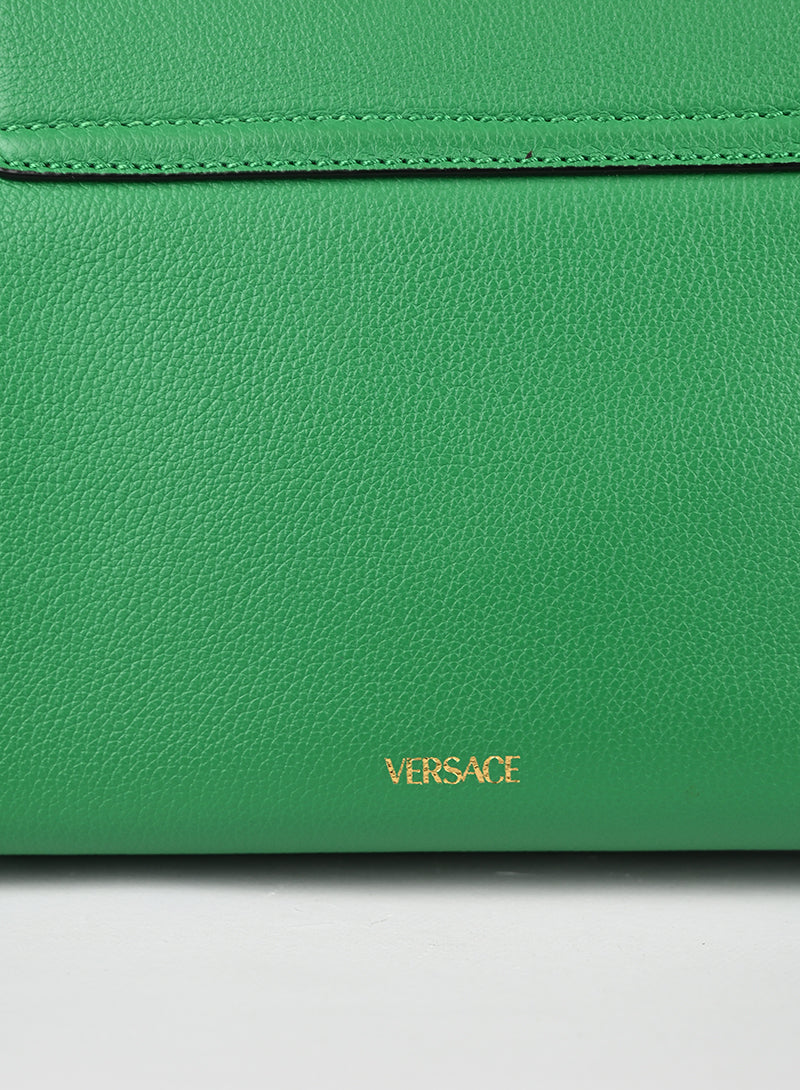 Versace Borsina a Tracolla Pelle Verde Medusa