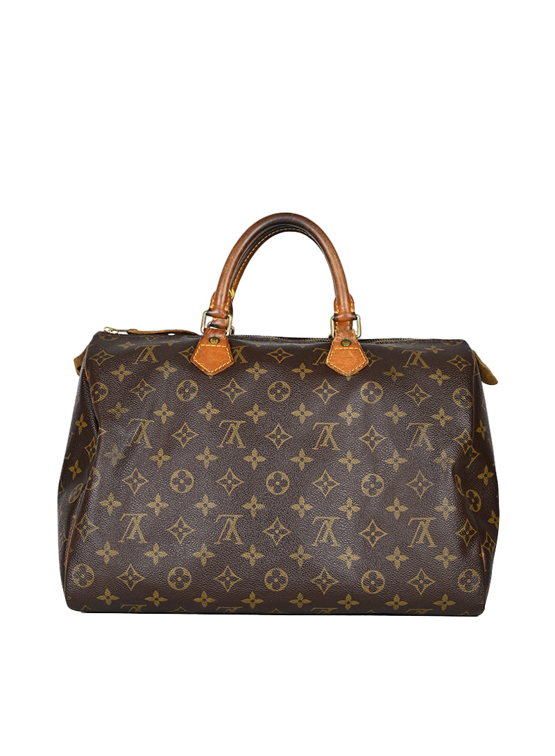 Louis Vuitton Bauletto Speedy 35 in Monogram