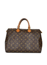 Load image into Gallery viewer, Louis Vuitton Bauletto Speedy 35 in Monogram
