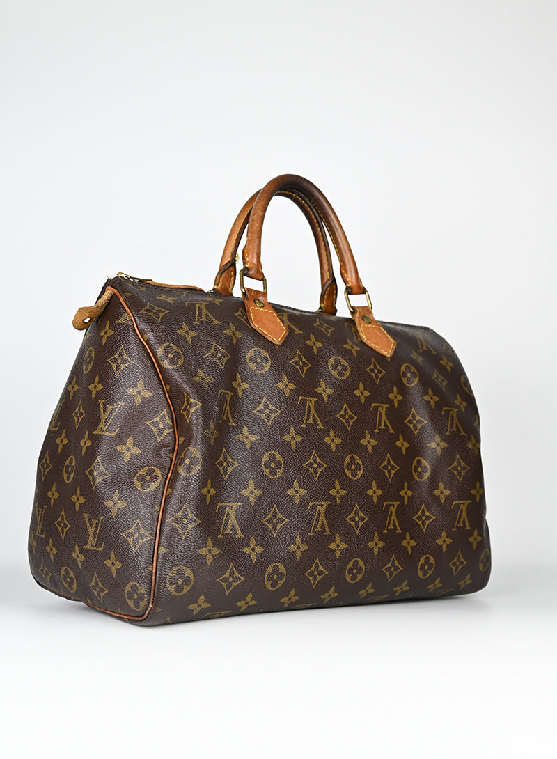 Louis Vuitton Bauletto Speedy 35 in Monogram