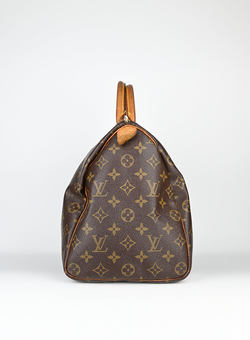 Louis Vuitton Bauletto Speedy 35 in Monogram