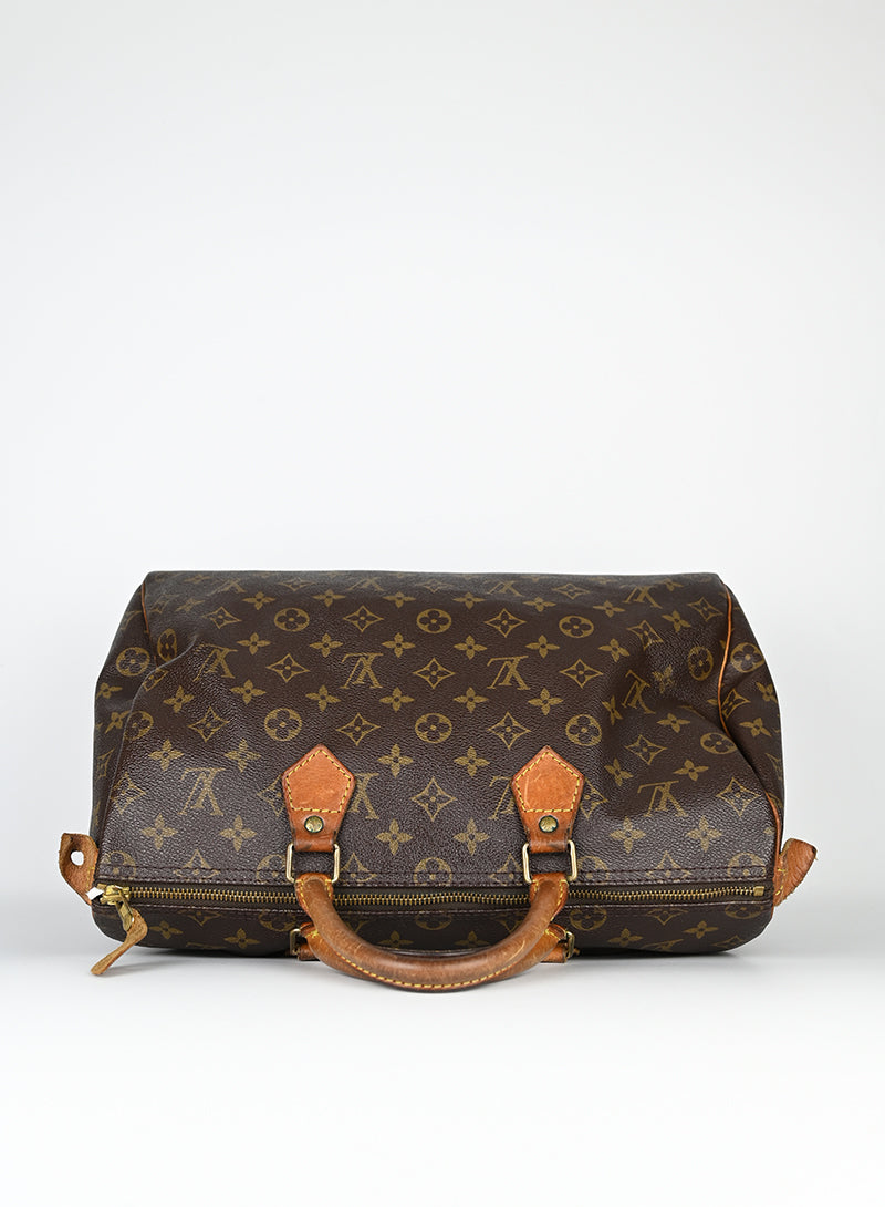 Louis Vuitton Bauletto Speedy 35 in Monogram