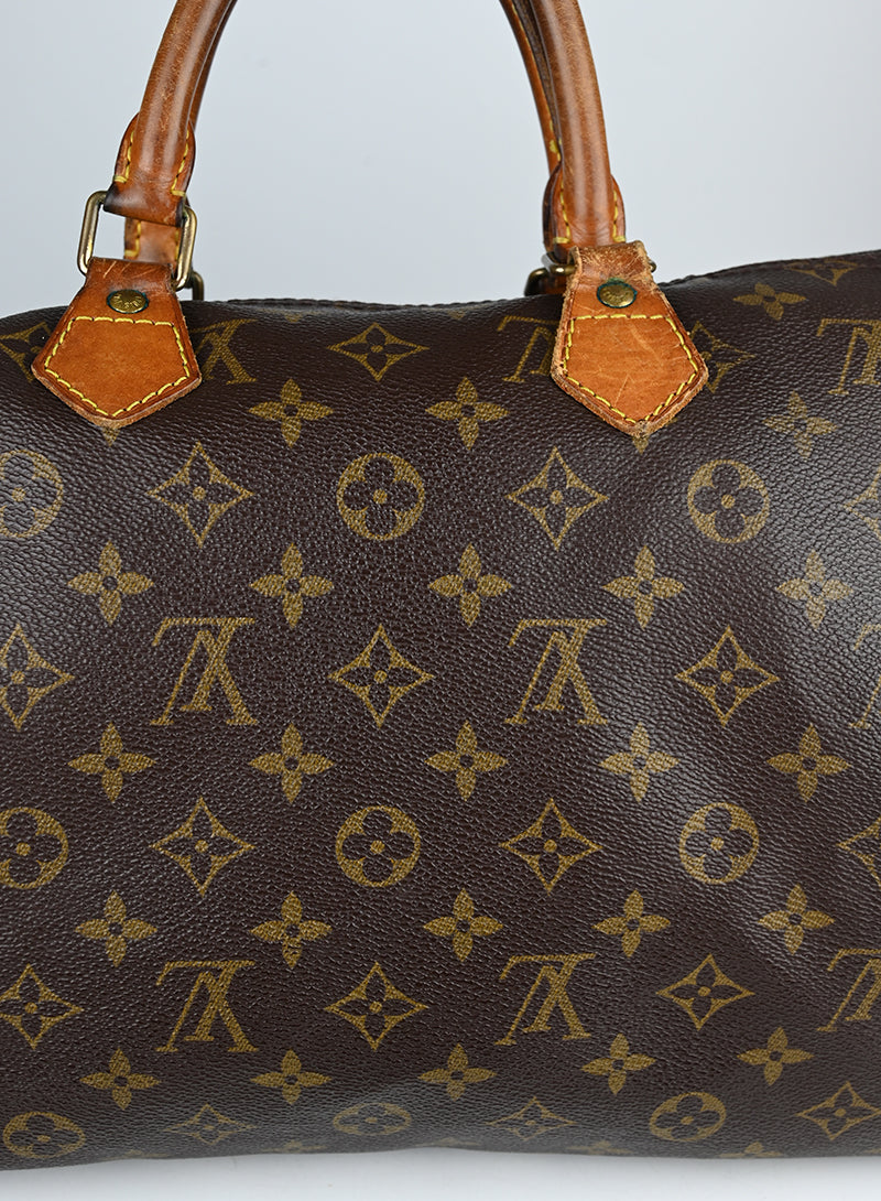 Louis Vuitton Bauletto Speedy 35 in Monogram