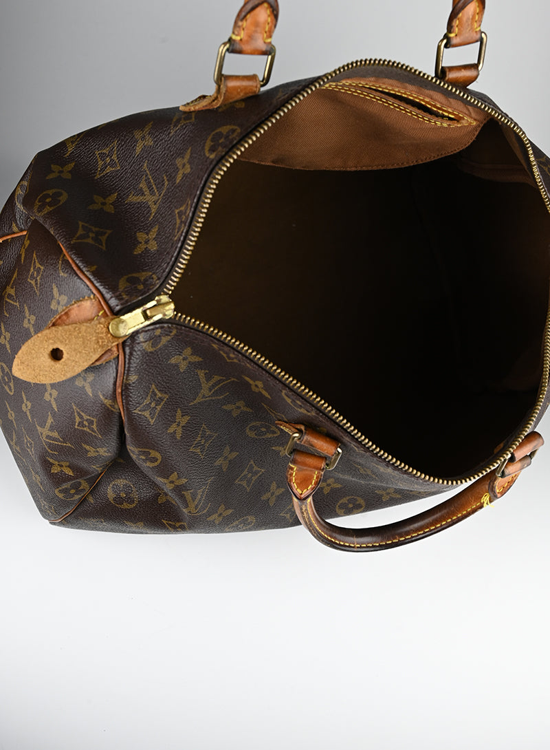 Louis Vuiton Louis Vuitton Speedy 35 Con Tracolla Speedy Con