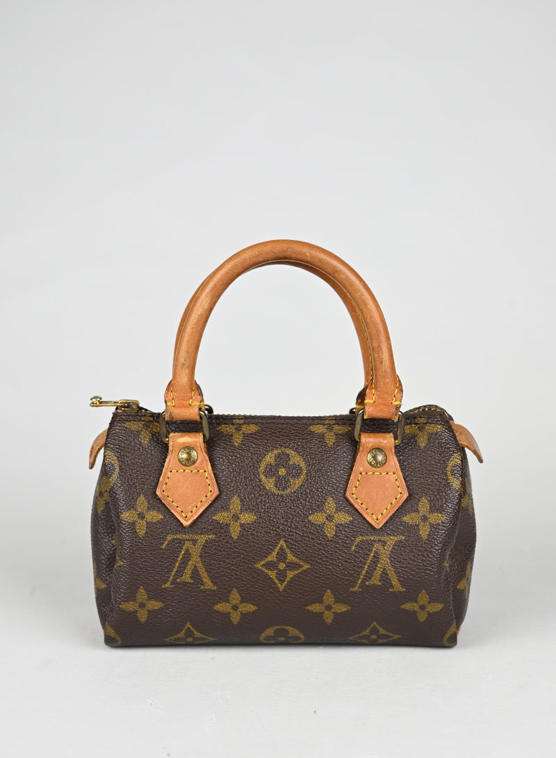 Louis Vuitton Bauletto Speedy Mini Tela Monogram