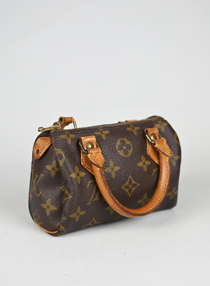 Louis Vuitton Bauletto Speedy Mini Tela Monogram