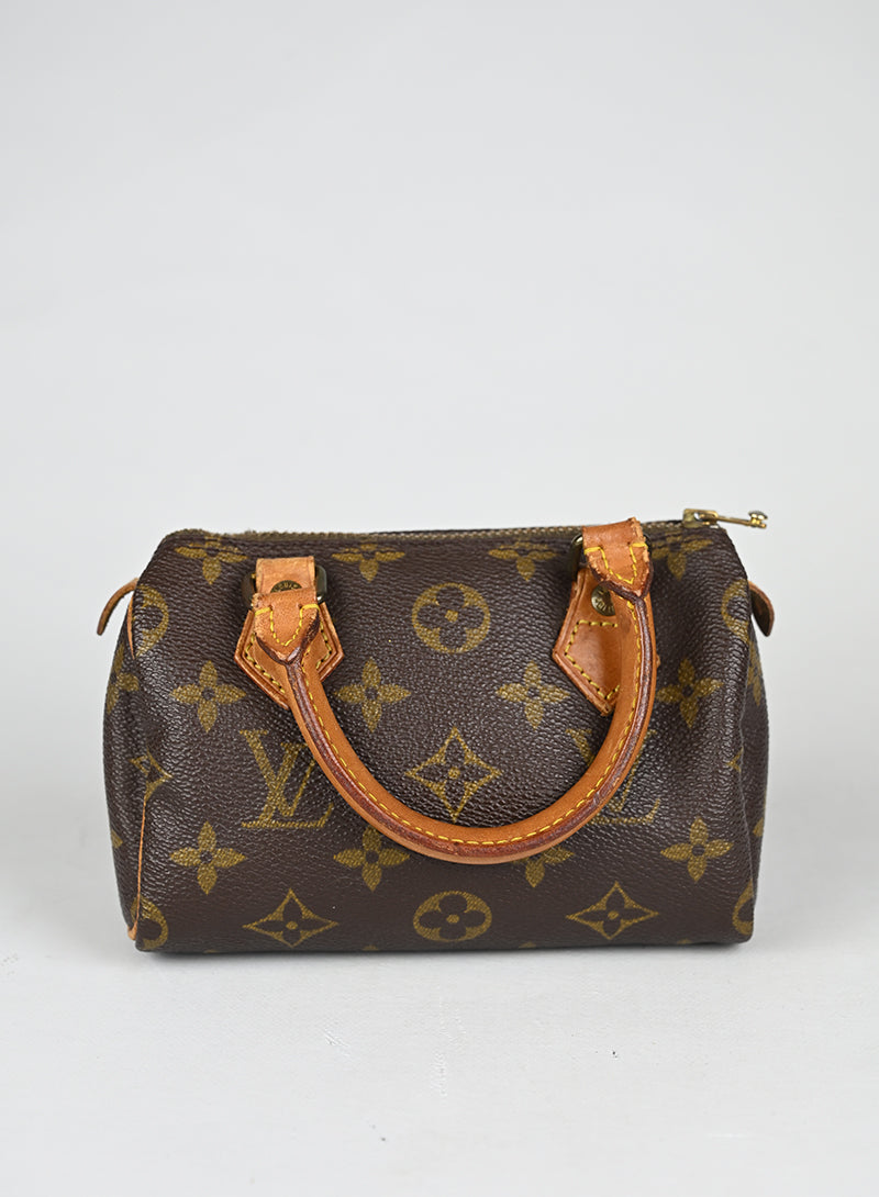 Louis Vuitton Bauletto Speedy Mini Tela Monogram