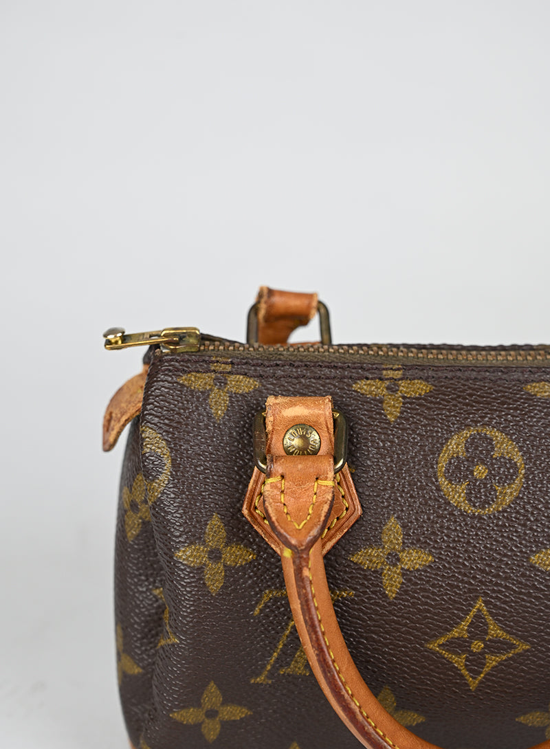 Louis Vuitton Bauletto Speedy Mini Tela Monogram