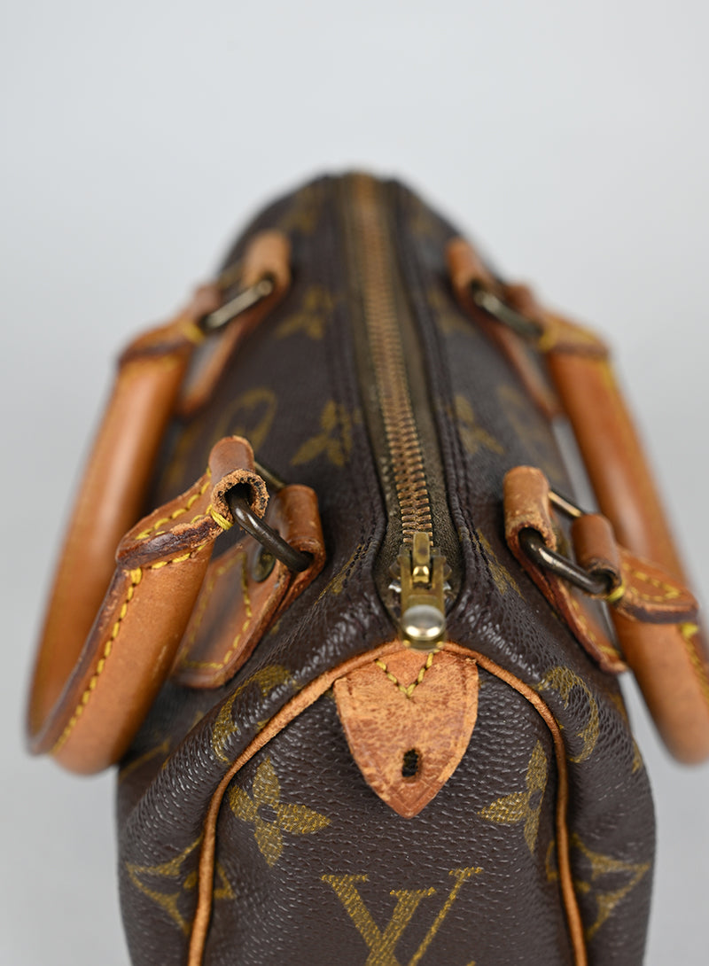 Louis Vuitton Bauletto Speedy Mini Tela Monogram