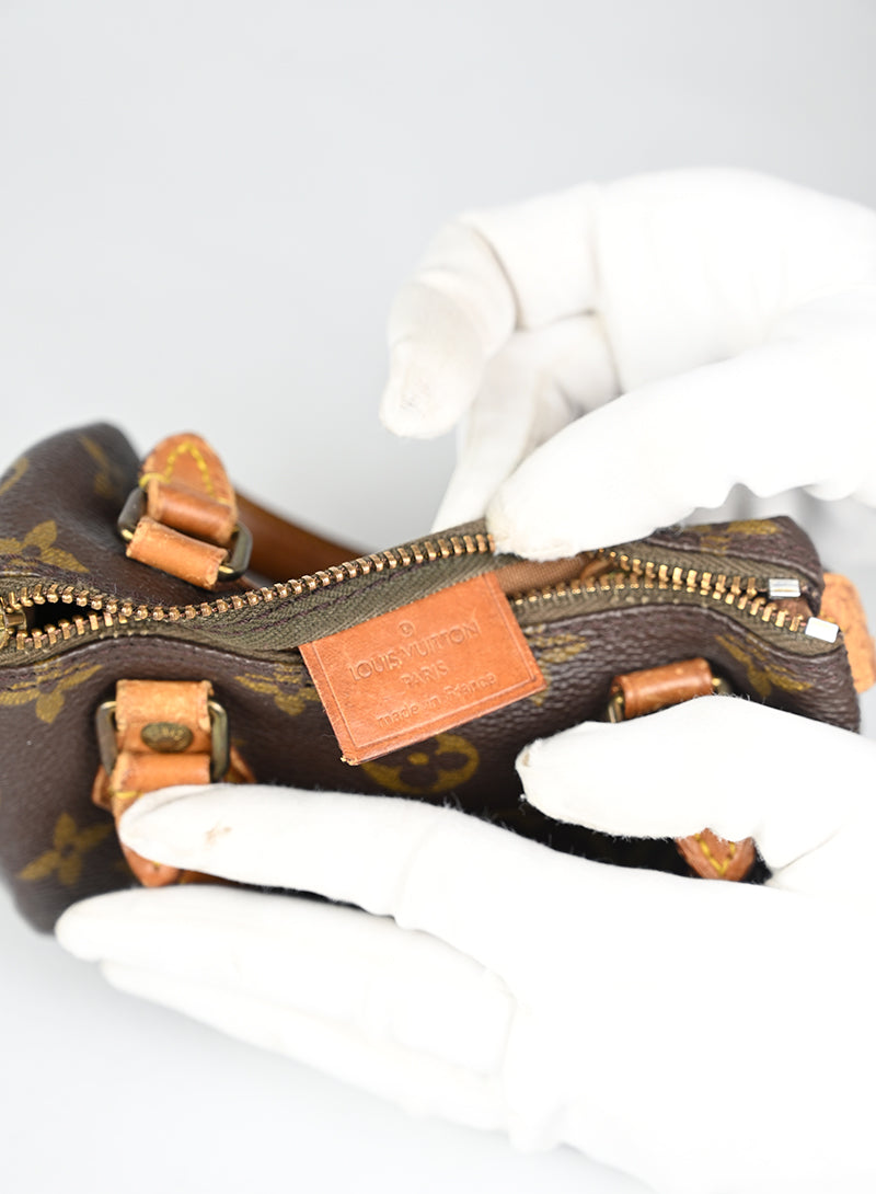 Louis Vuitton Bauletto Speedy Mini Tela Monogram