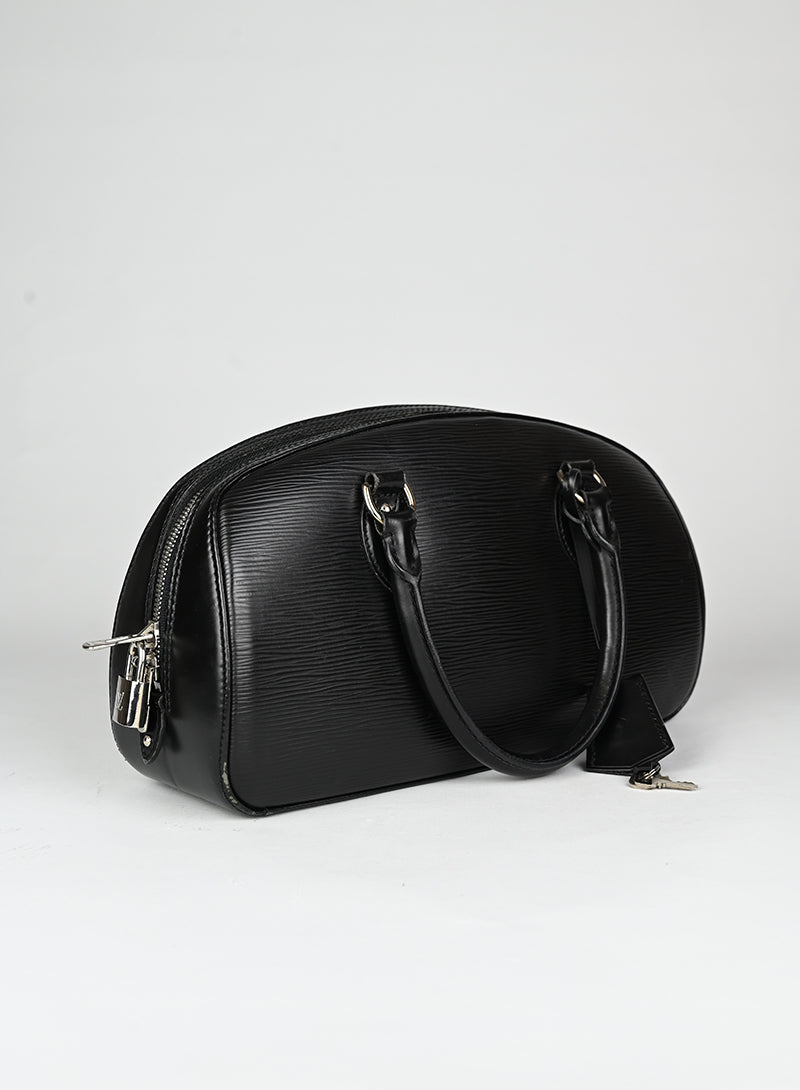 Louis Vuitton Bauletto in pelle Epi nero