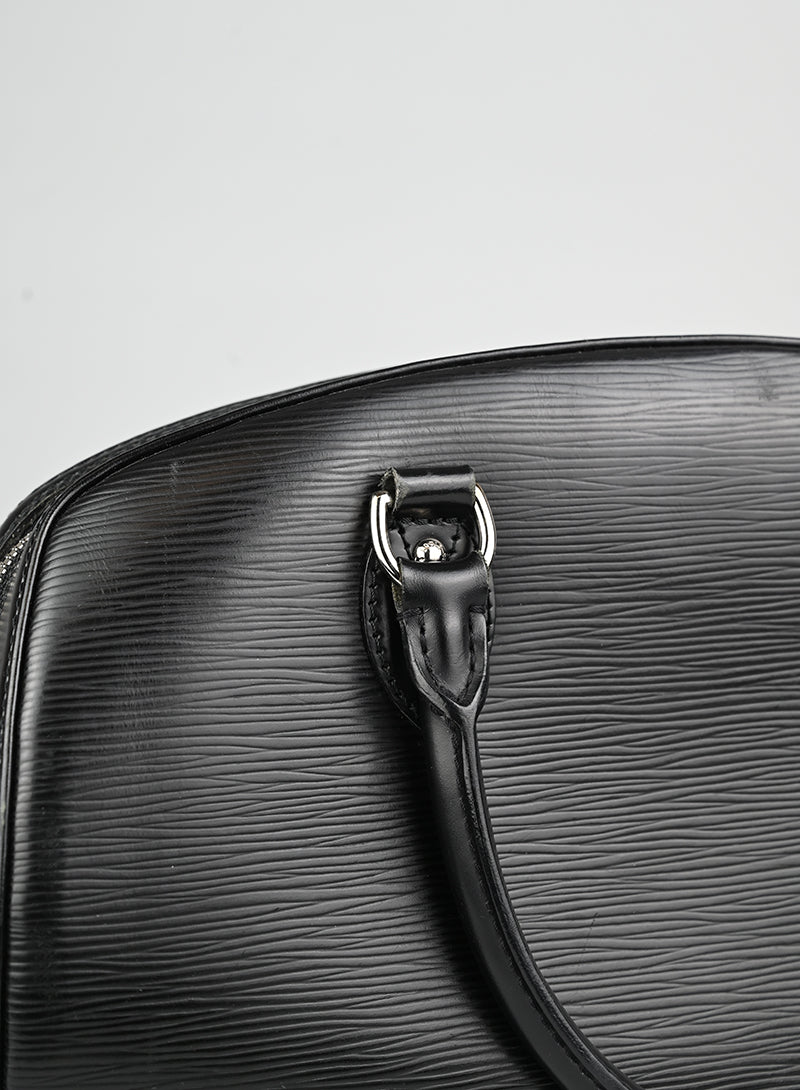 Louis Vuitton Bauletto in pelle Epi nero