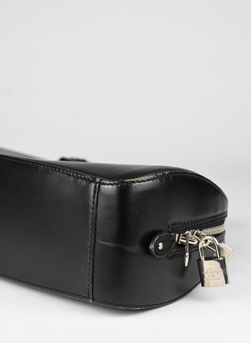 Louis Vuitton Bauletto in pelle Epi nero