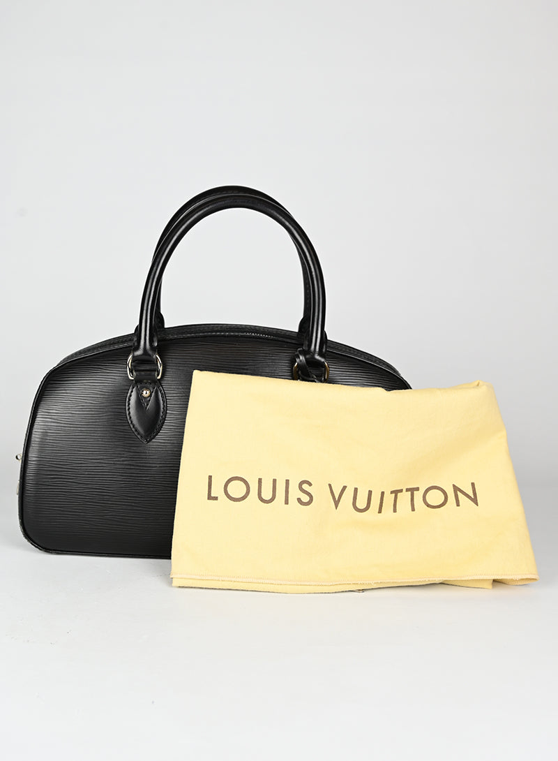 Louis Vuitton Bauletto in pelle Epi nero