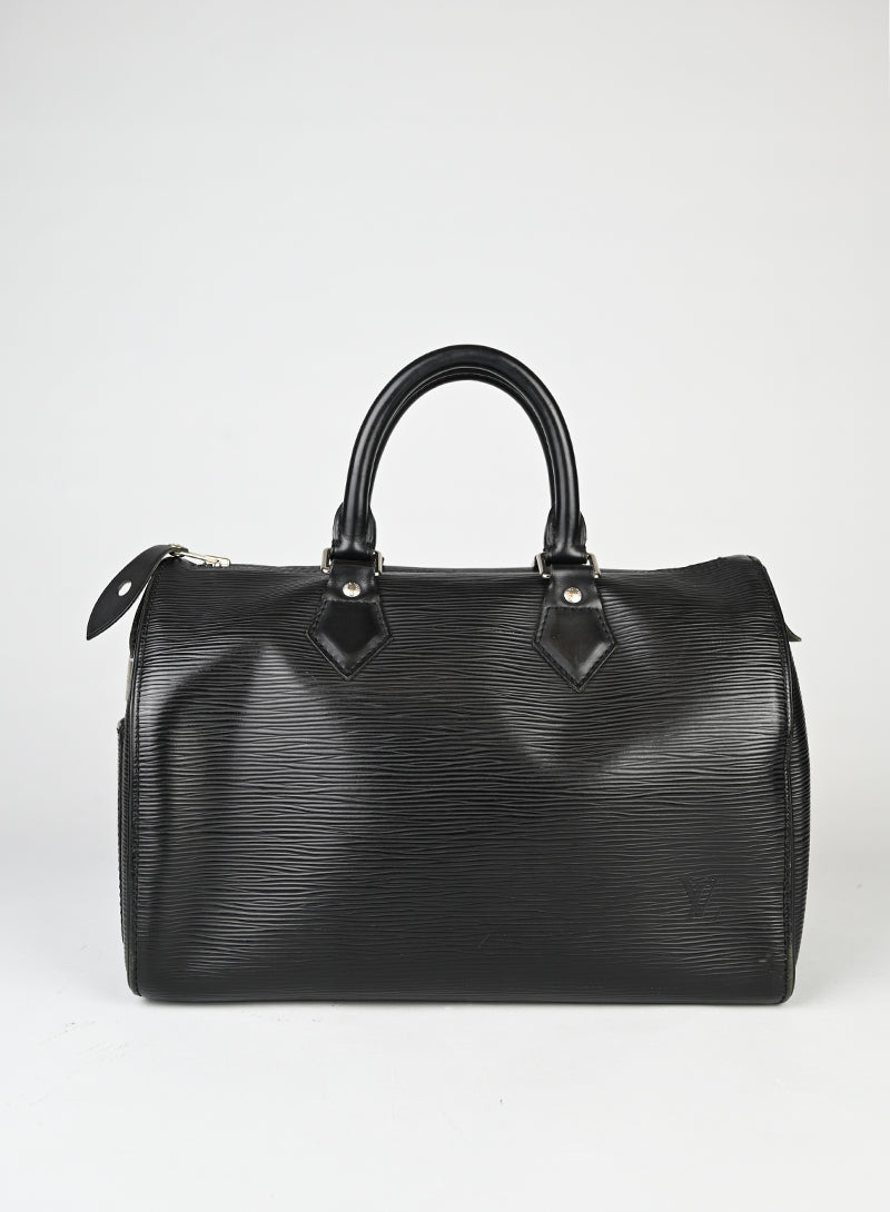 Louis Vuitton Borsa Speedy in pelle Epi nera