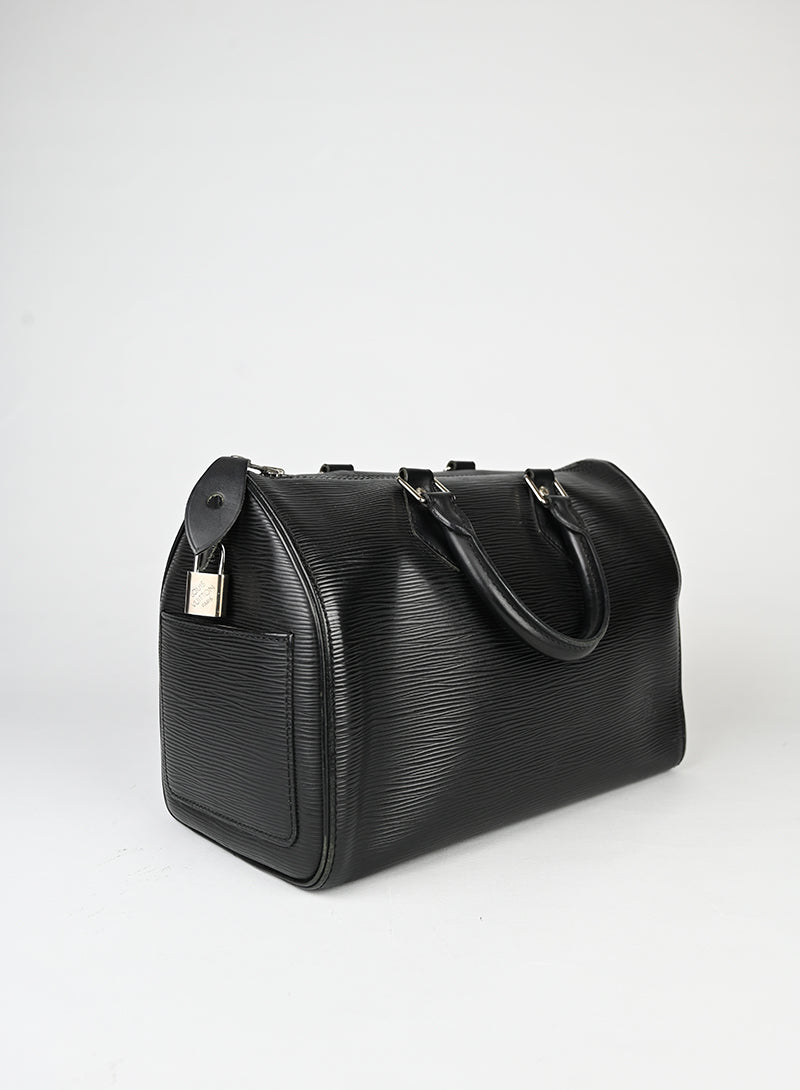 Louis Vuitton Borsa Speedy in pelle Epi nera