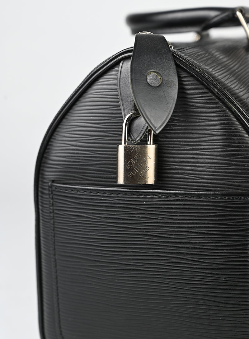 Louis Vuitton Borsa Speedy in pelle Epi nera