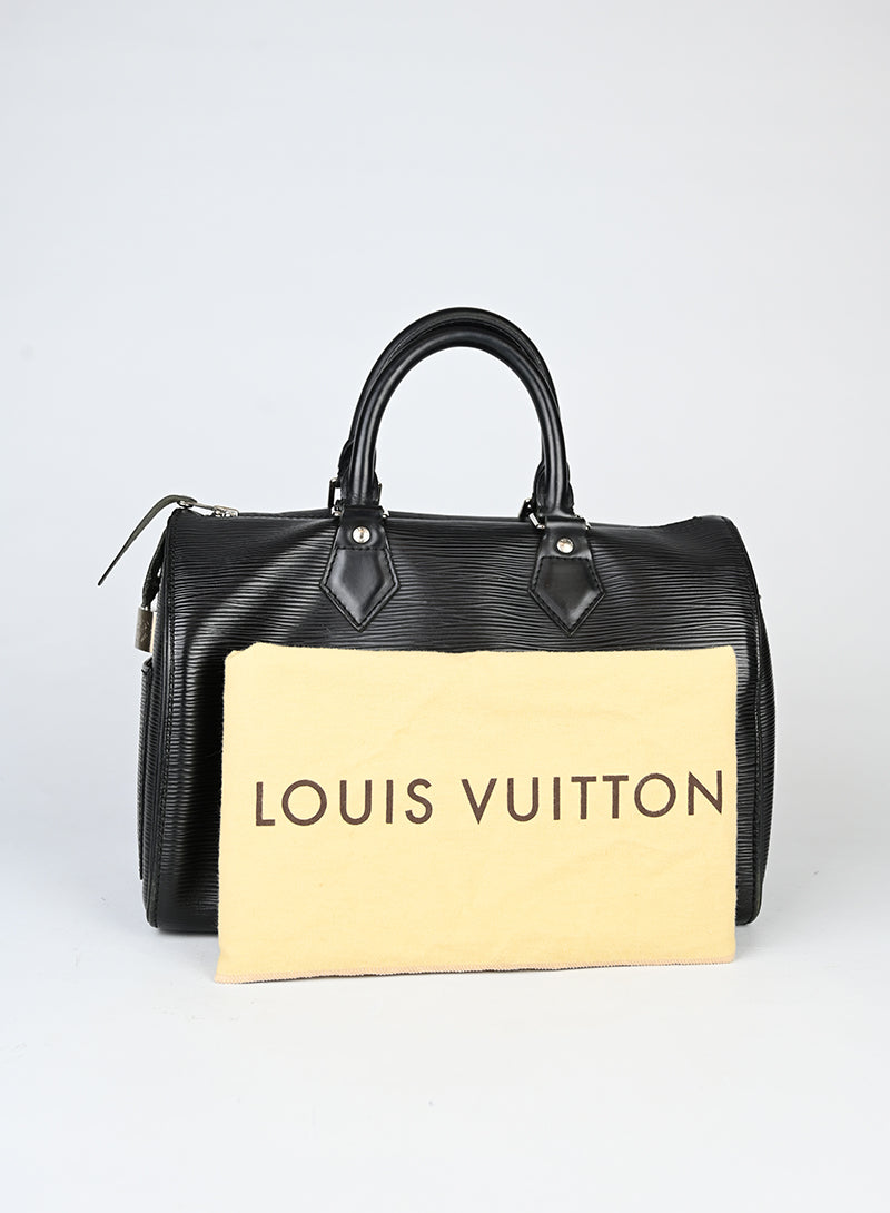 Louis Vuitton Borsa Speedy in pelle Epi nera