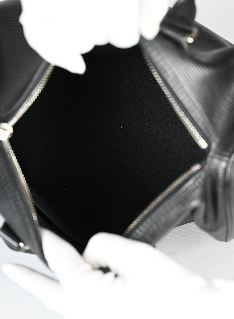 Louis Vuitton Borsa Speedy in pelle Epi nera