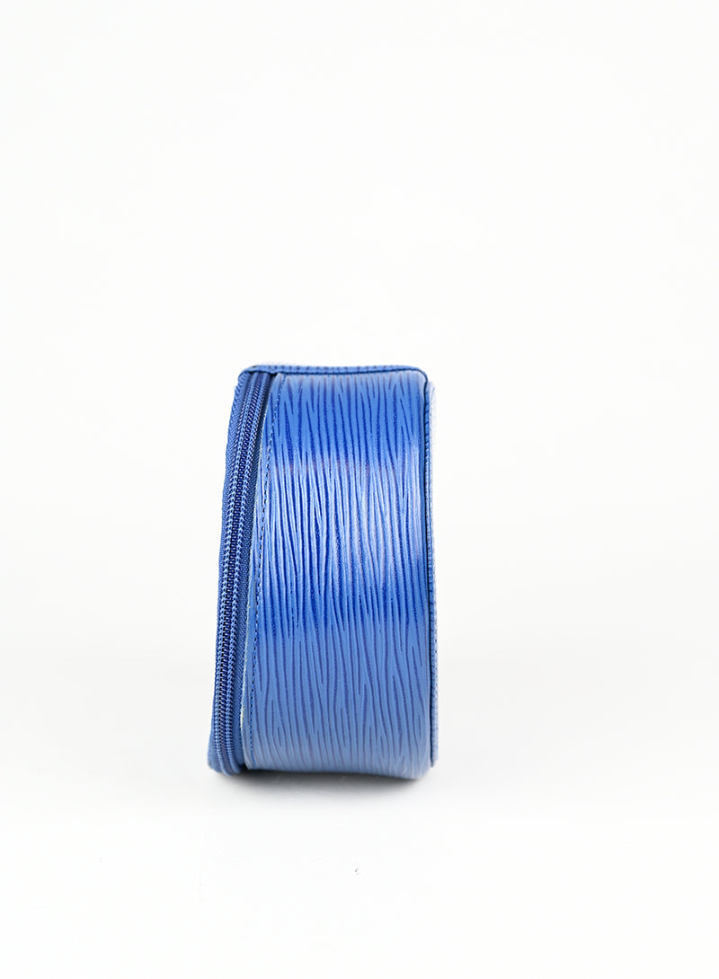 Louis Vuitton Beauty Case in pelle Epi blu