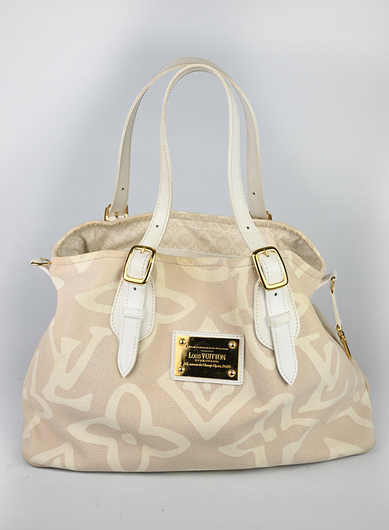 Louis Vuitton Shopper Tahitienne PM in canvas